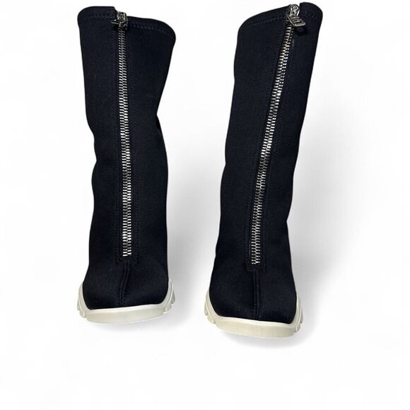 Alexander McQueen Neoprene Zip Booties 37.5 EU NWT - Picture 9 of 11